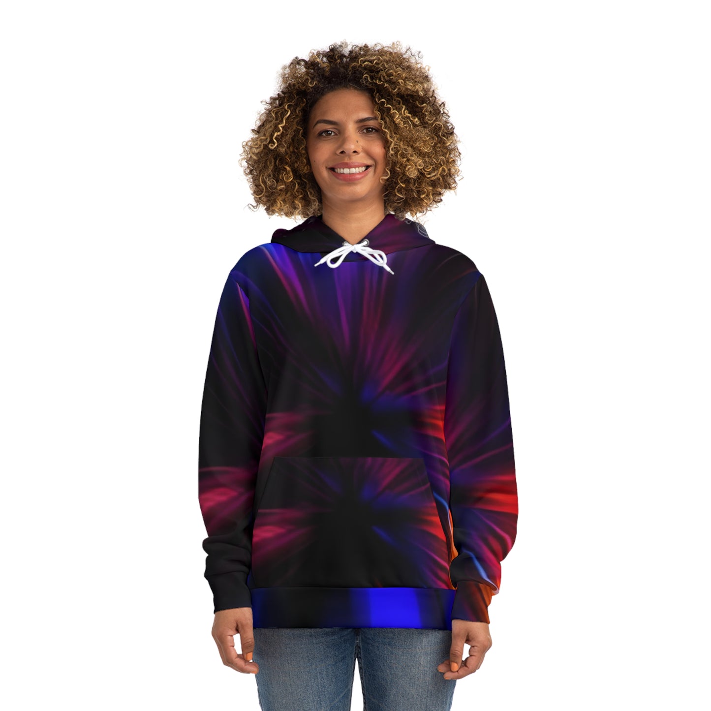 Color Burst Sweatshirt with Hood - GFAM STORE