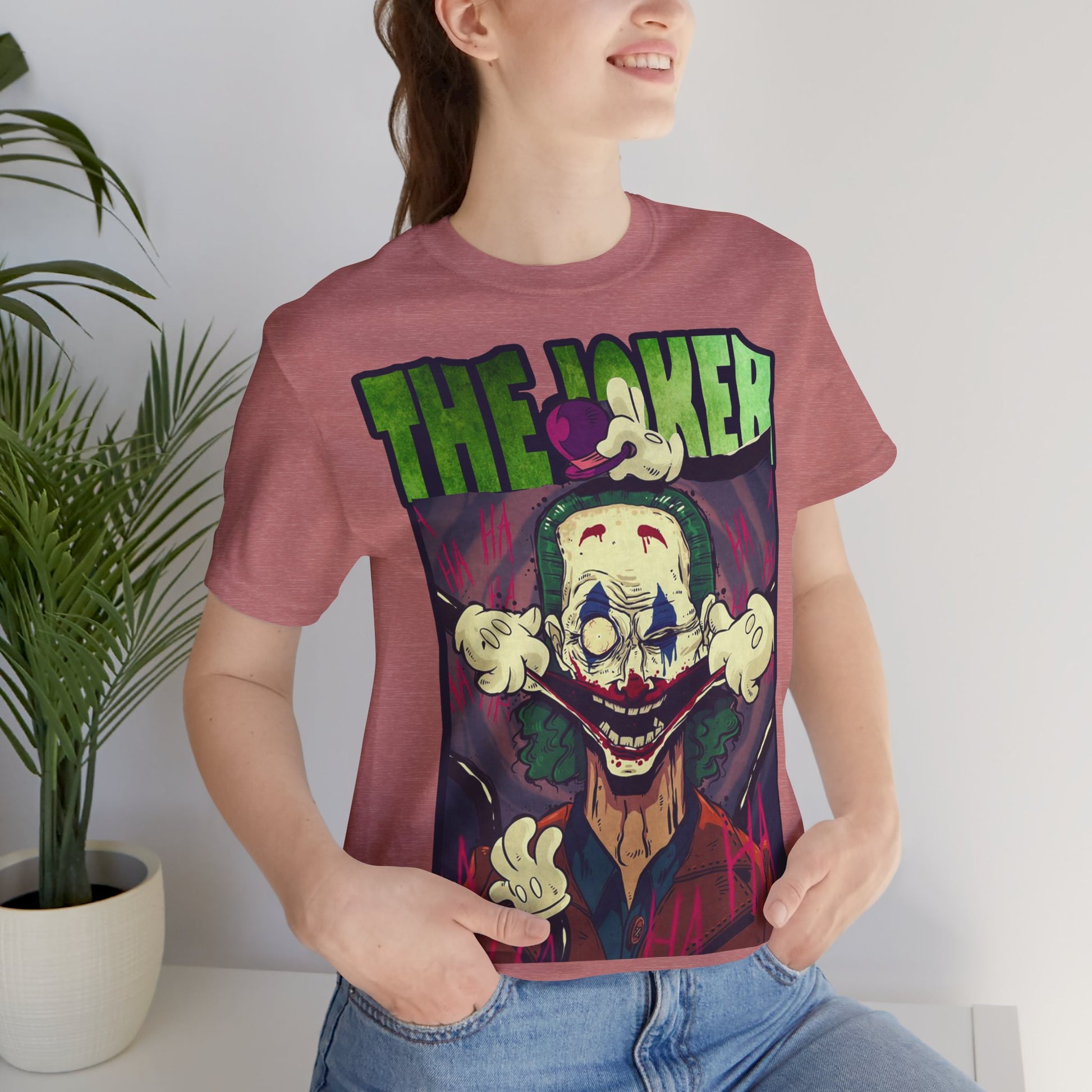 "The Joker" T-Shirt - Horror Cartoon Design - GFAM STORE