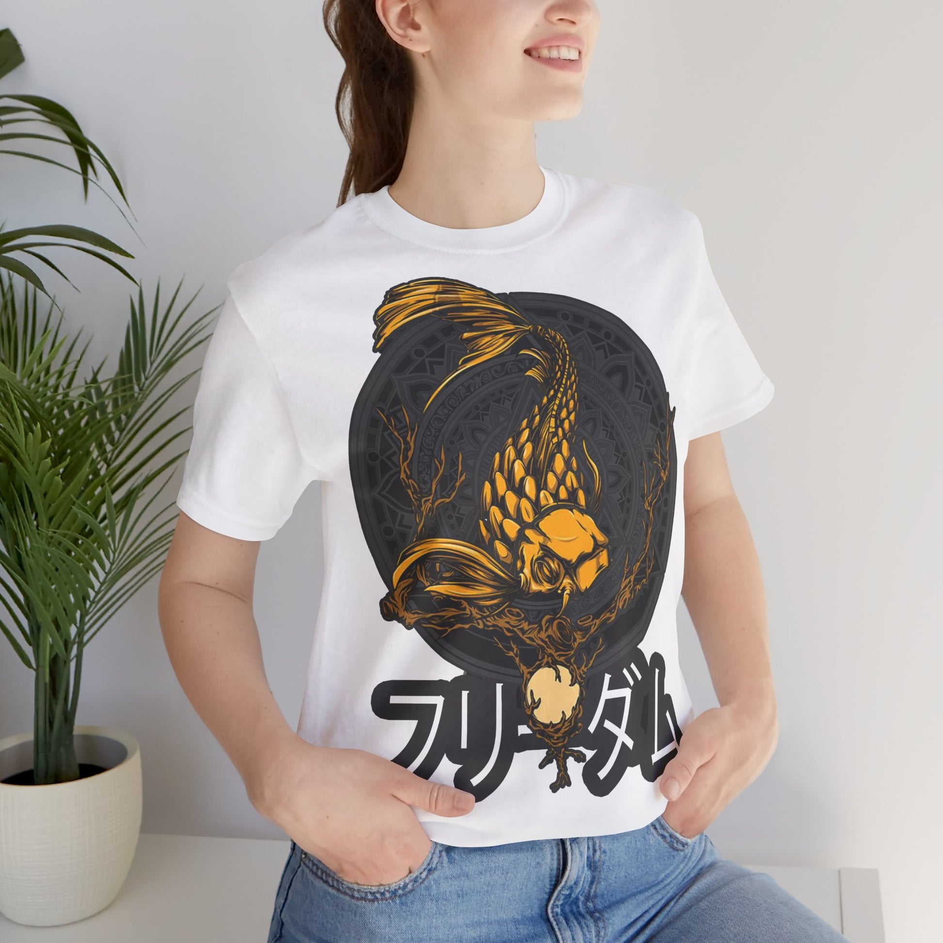 Artistic Koi T-Shirt - "Freedom" - GFAM STORE