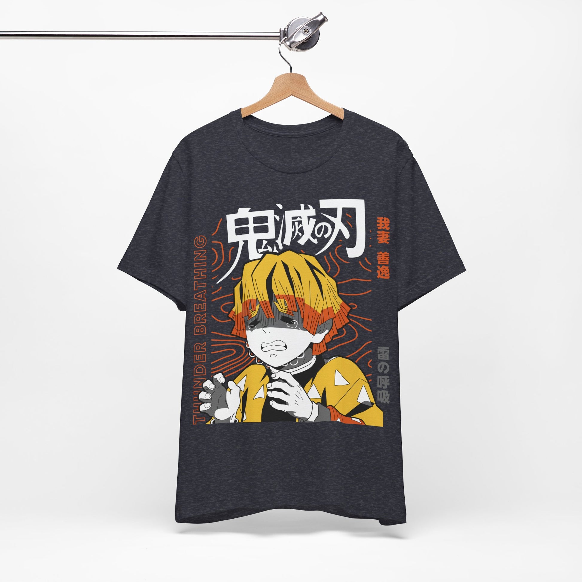 Demon Slayer T-Shirt - Thunder Breathing - Zenitsu Agatsuma - GFAM STORE