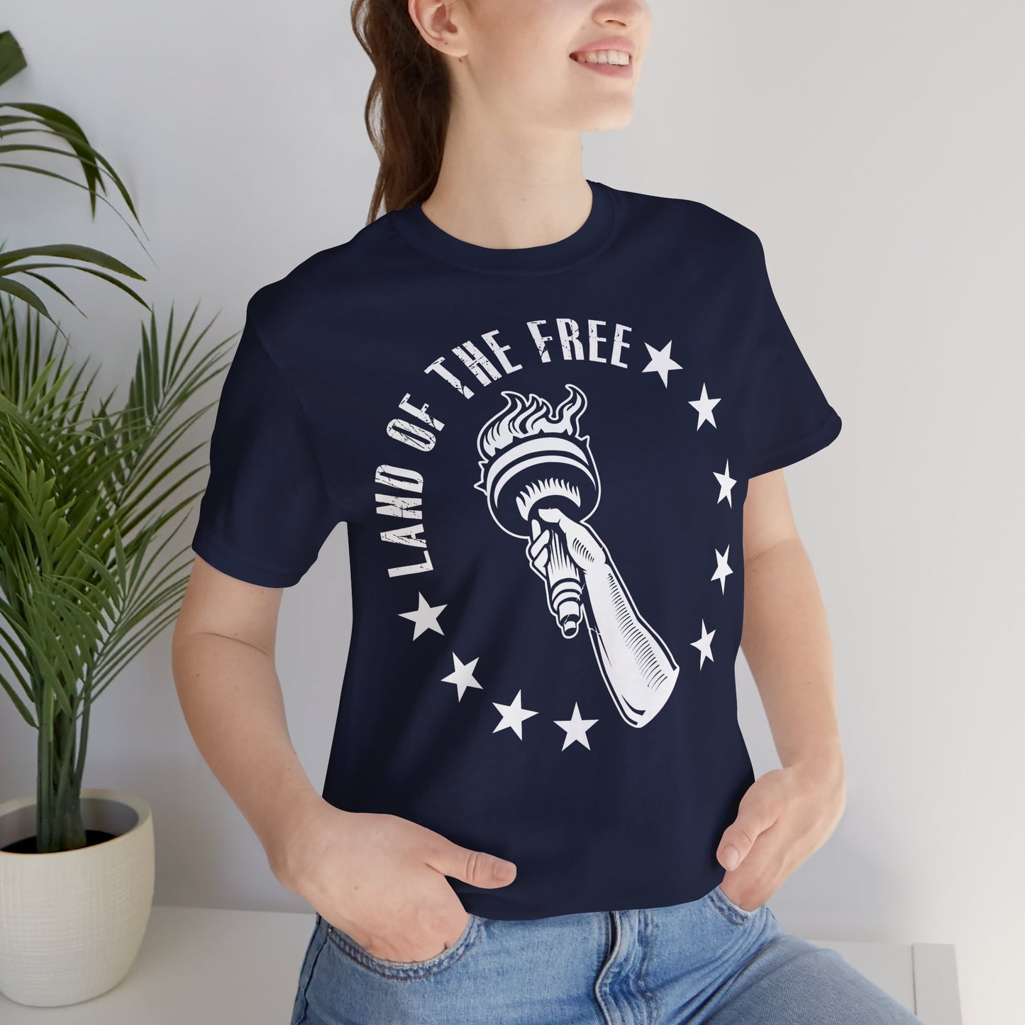 Land of the Free - Liberty Torch - GFAM STORE