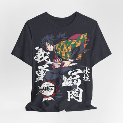 Demon Slayer T-Shirt - Giyu Tomioka - Water Breathing - GFAM STORE