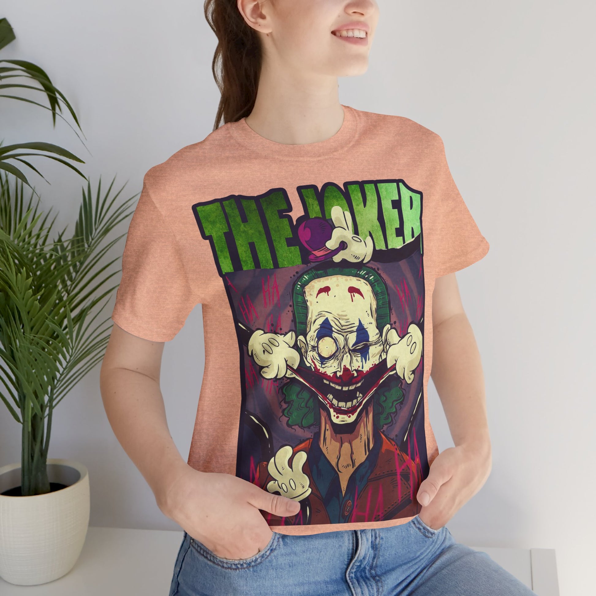 "The Joker" T-Shirt - Horror Cartoon Design - GFAM STORE