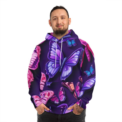 Iridescent Butterfly Sweatshirt with Hood - GFAM STORE