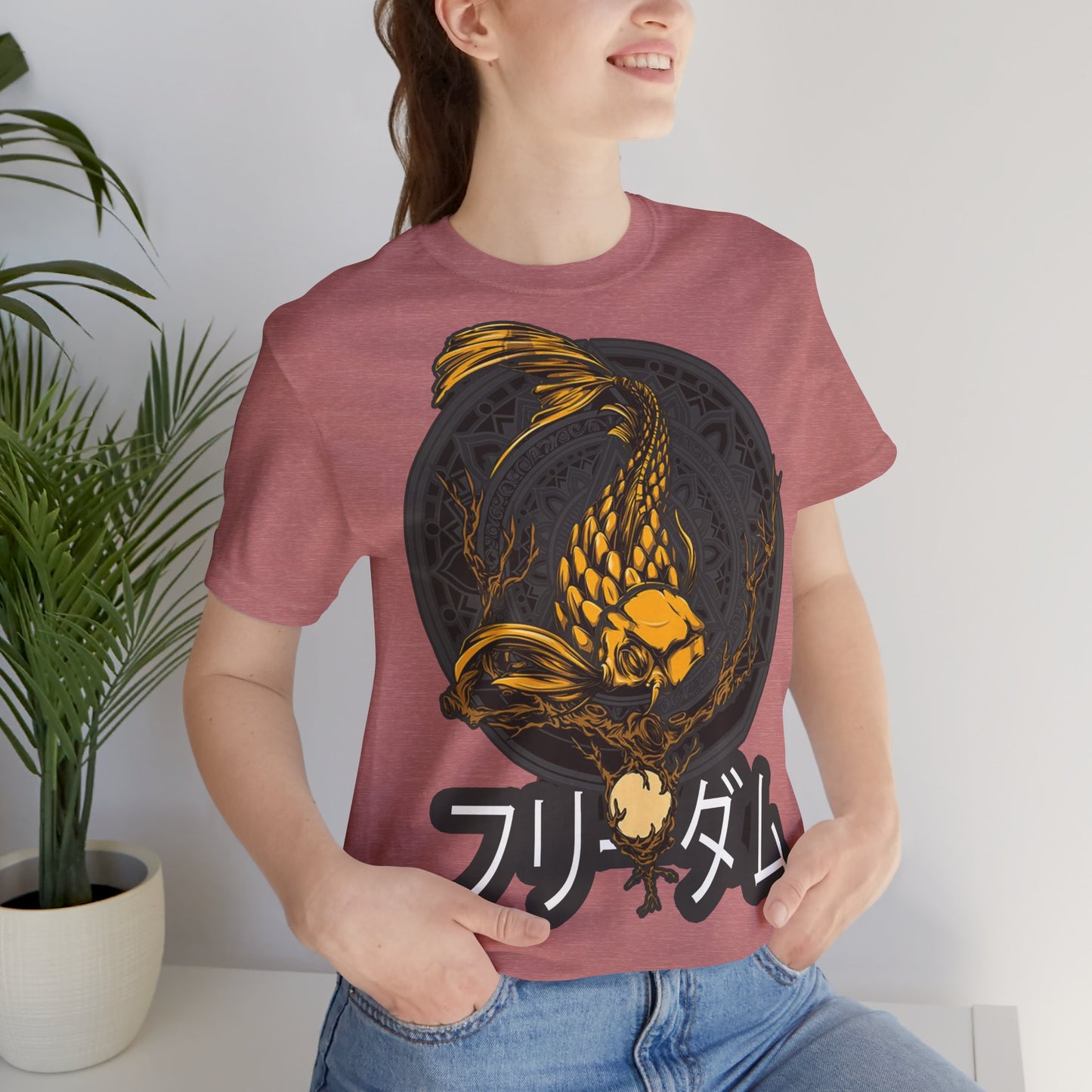 Artistic Koi T-Shirt - "Freedom" - GFAM STORE