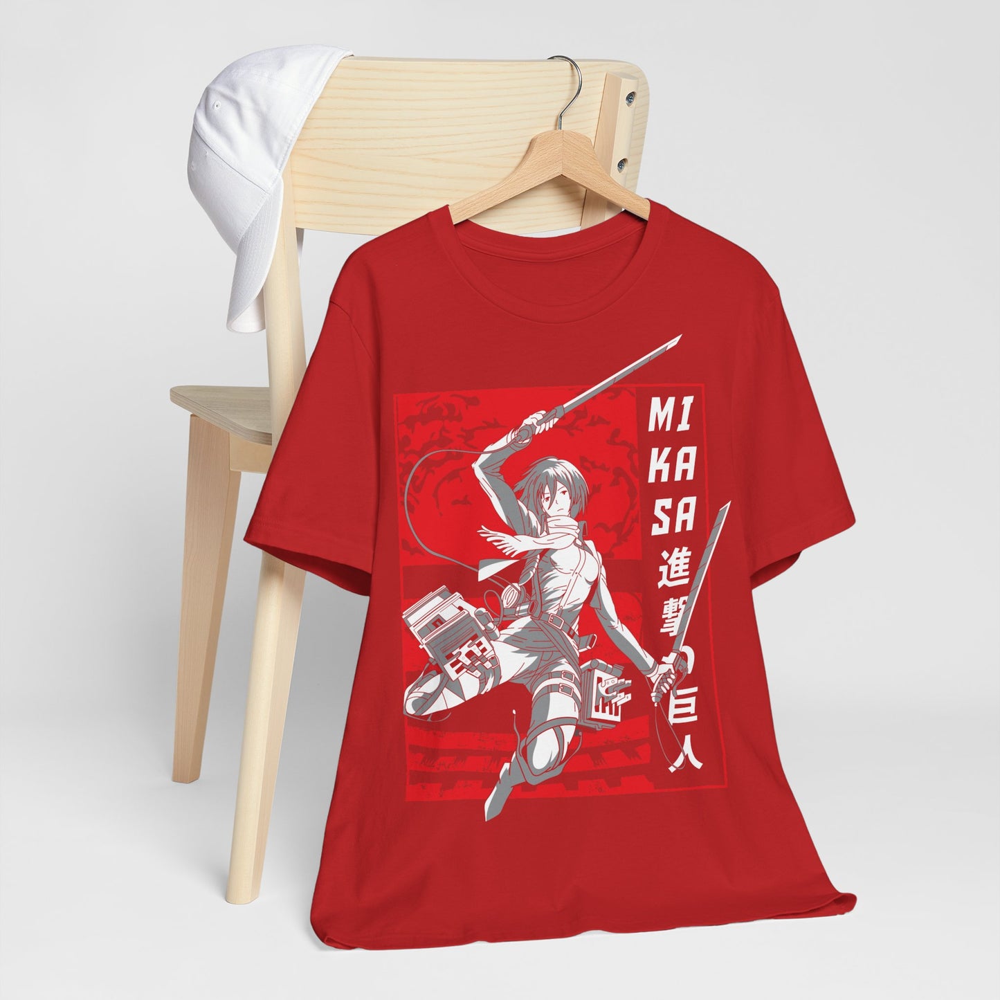 Attack on Titan T-Shirt - Mikasa Ackerman - GFAM STORE