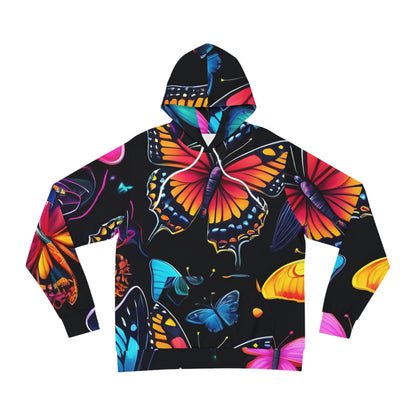 All-Over Print Butterfly Sweatshirt with Hood - GFAM STORE