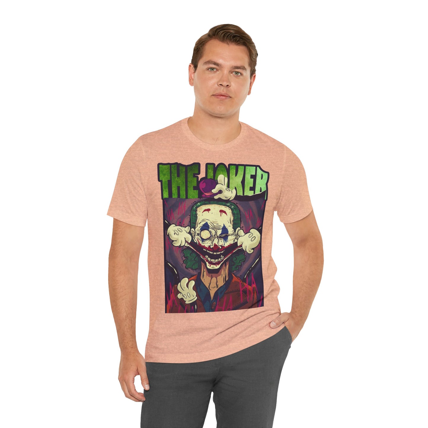 "The Joker" T-Shirt - Horror Cartoon Design - GFAM STORE