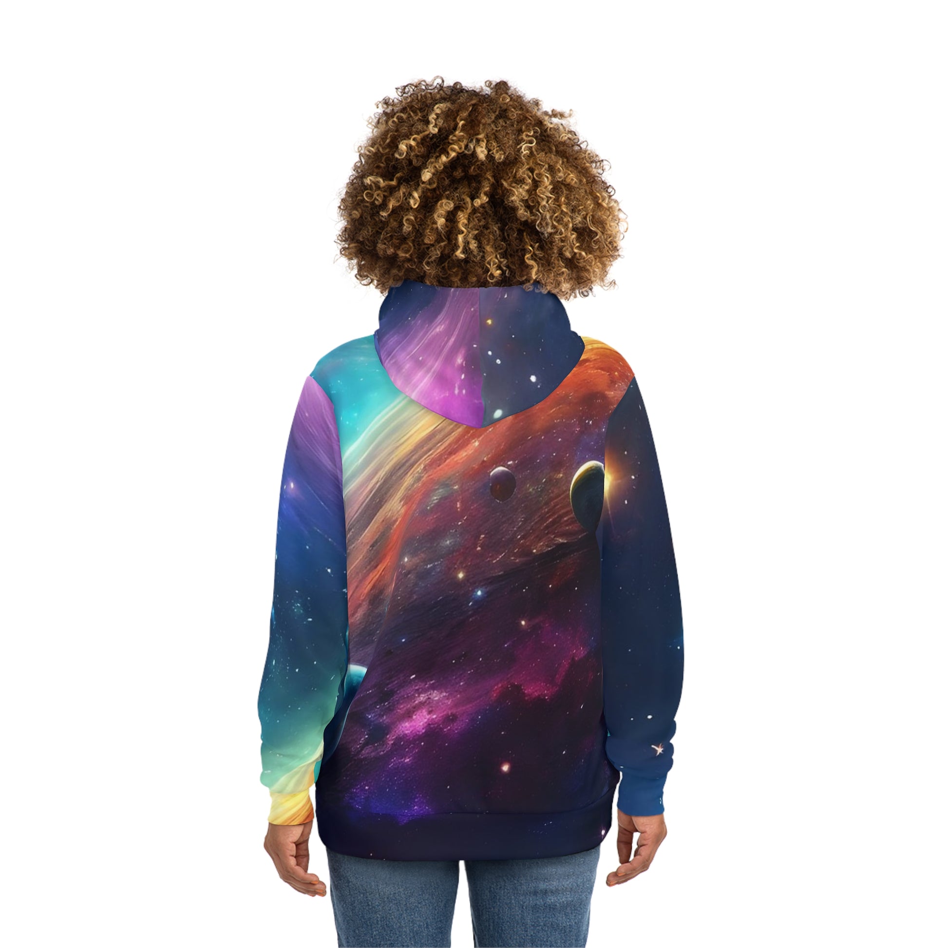 Starry Night  Dreamy Galaxy Sweatshirt with Hood - GFAM STORE