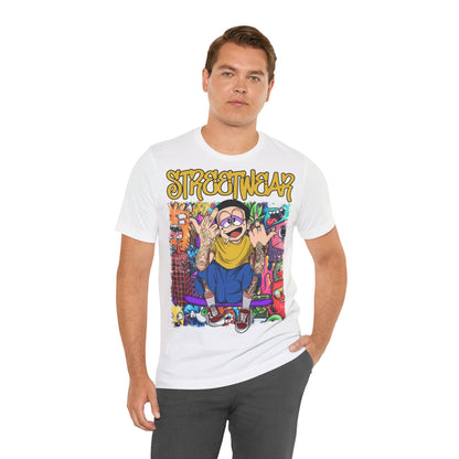 Streetwear T-Shirt - Cartoon Graphic - GFAM STORE