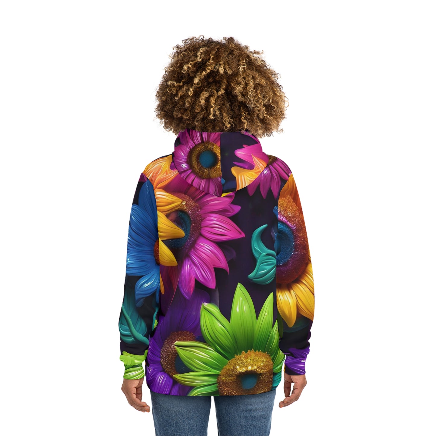 Sunflower Bloom Sweatshirt with Hood - GFAM STORE