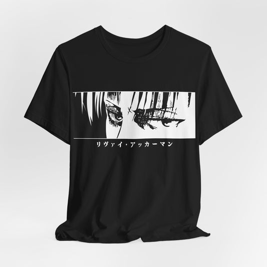 Attack on Titan T-Shirt: Levi Ackerman's Eyes - GFAM STORE