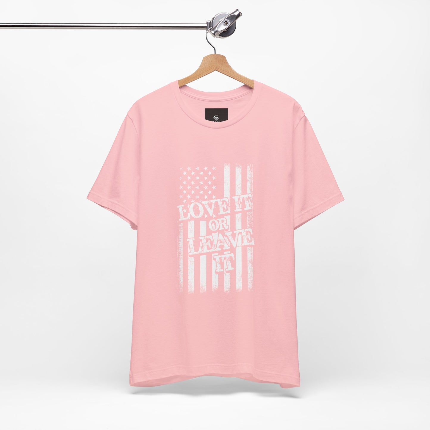 Love It or Leave It T-Shirt - American Flag - GFAM STORE