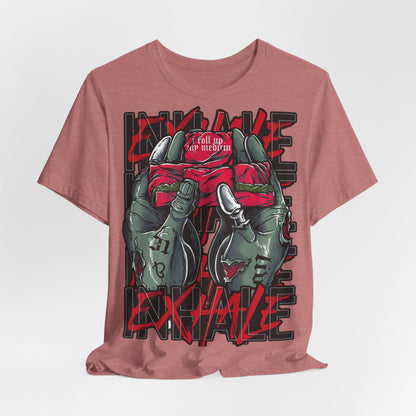 Inhale T-Shirt - Urban Graphic Art - GFAM STORE