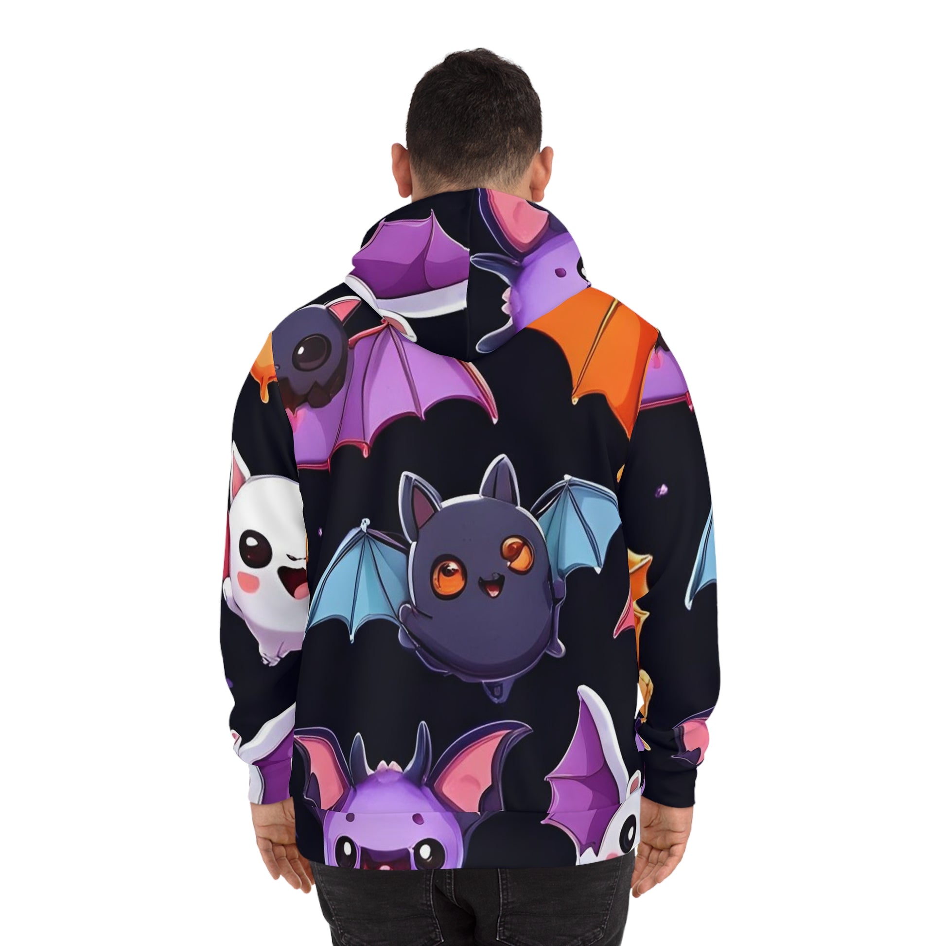 Spooky Cute Bats Sweatshirt with Hood - GFAM STORE