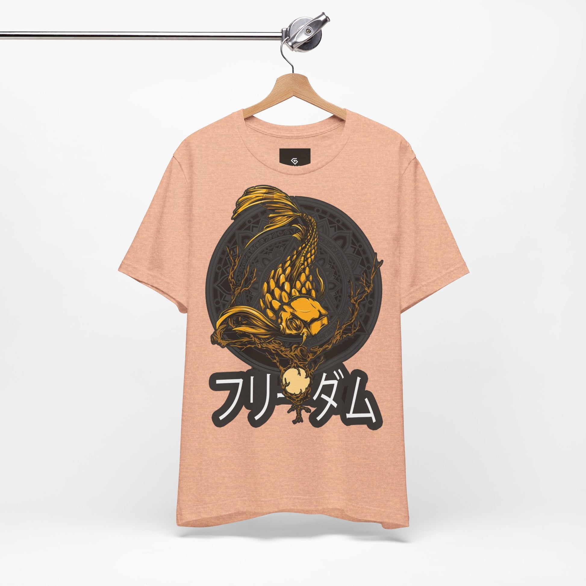 Artistic Koi T-Shirt - "Freedom" - GFAM STORE