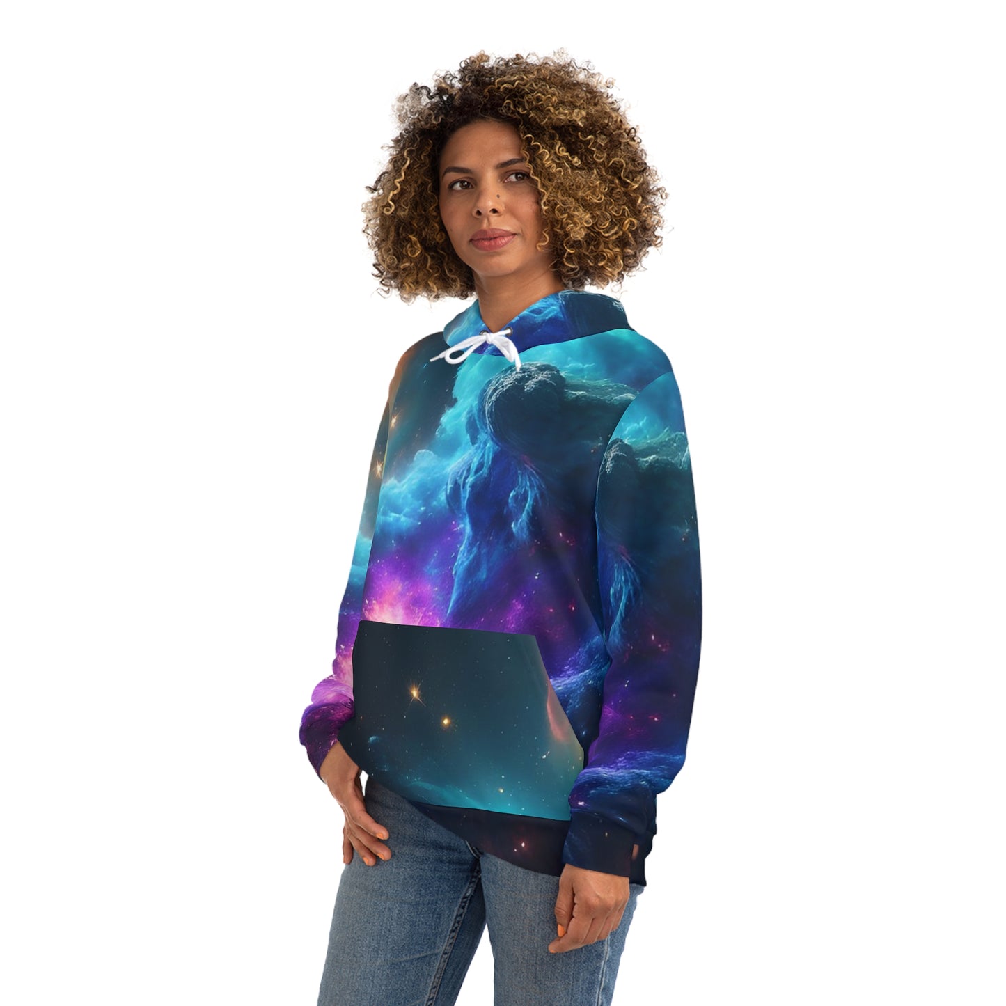 Cosmic Nebula Sweatshirt with Hood 2 - GFAM STORE