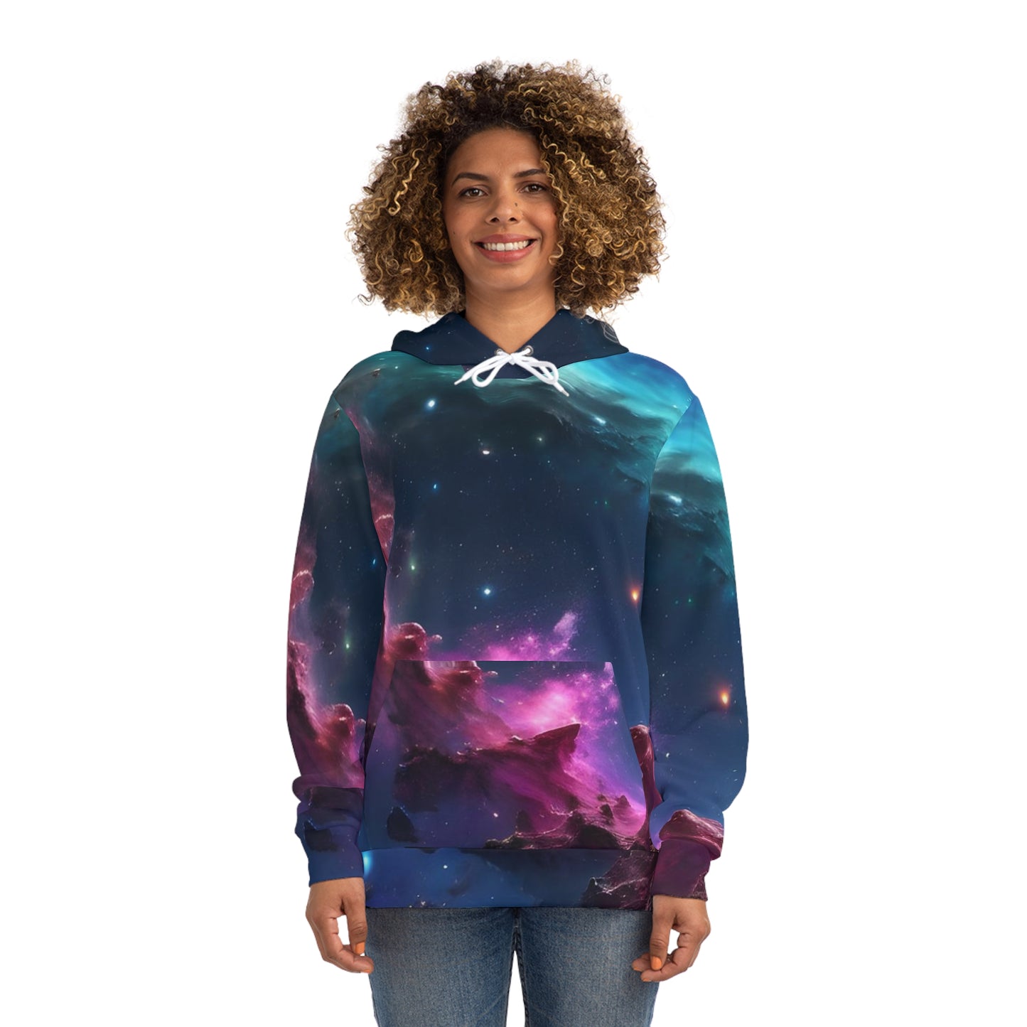 Exclusive Nebula Sweatshirt with Hood - GFAM STORE