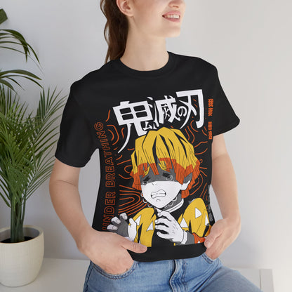 Demon Slayer T-Shirt - Thunder Breathing - Zenitsu Agatsuma - GFAM STORE