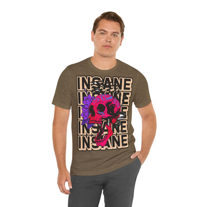 Insane Skull Graphic Tee - Unique Design - GFAM STORE