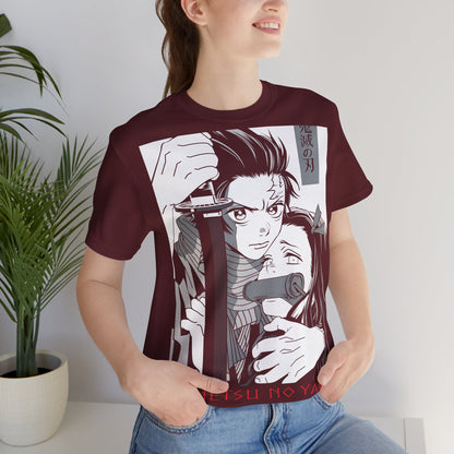 Demon Slayer T-Shirt - Tanjiro and Nezuko - Manga Graphic - GFAM STORE