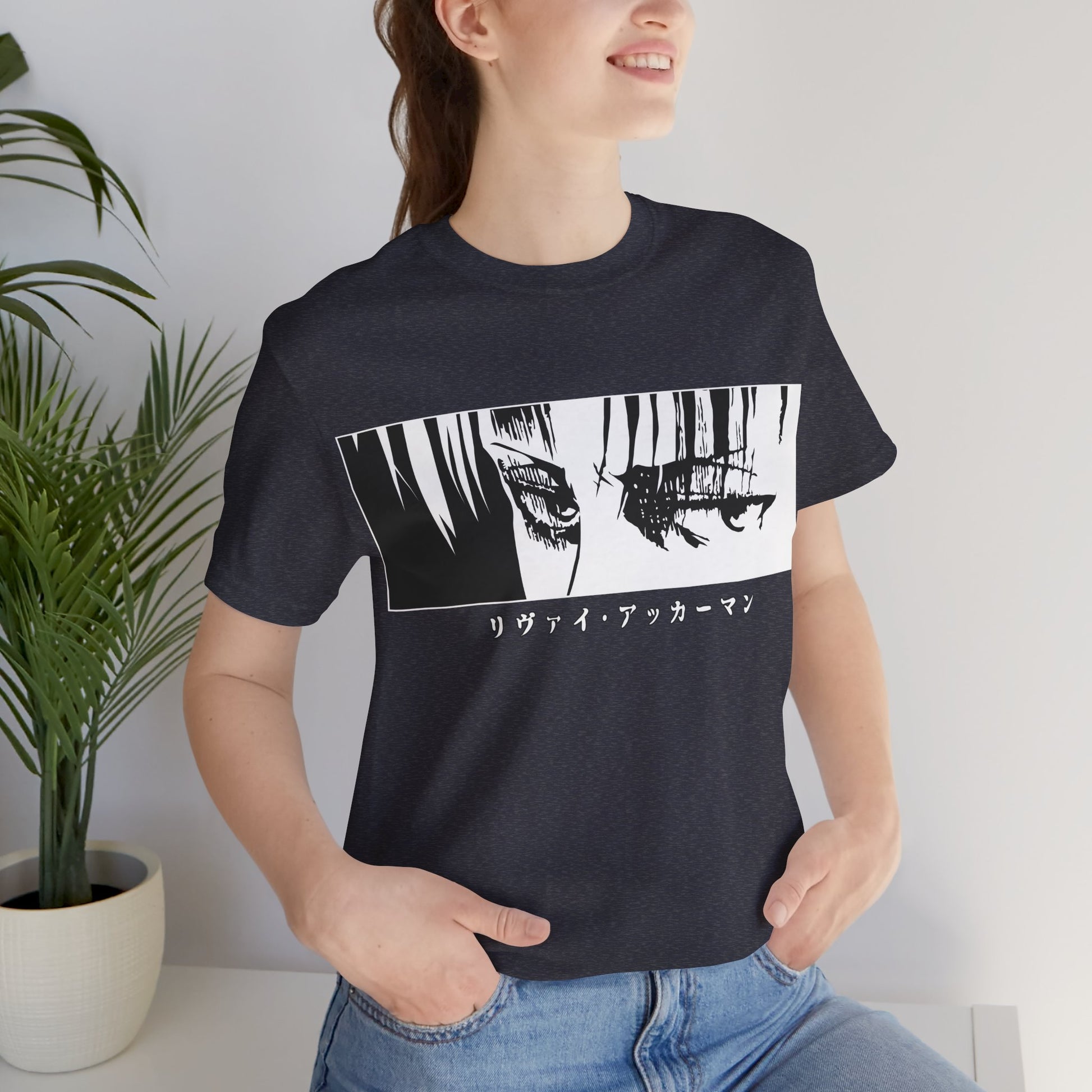 Attack on Titan T-Shirt: Levi Ackerman's Eyes - GFAM STORE