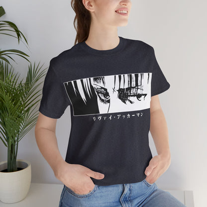 Attack on Titan T-Shirt: Levi Ackerman's Eyes - GFAM STORE