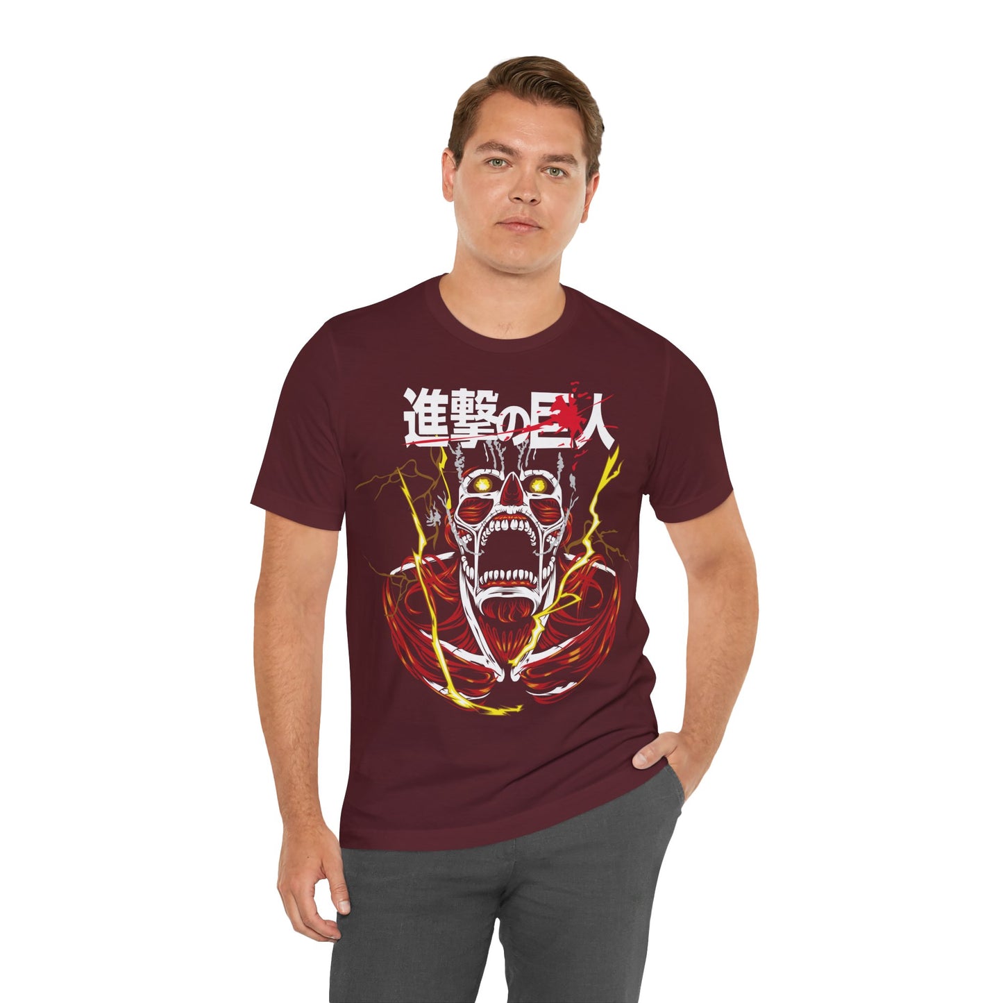 Attack on Titan T-Shirt - The Roaring Titan - GFAM STORE