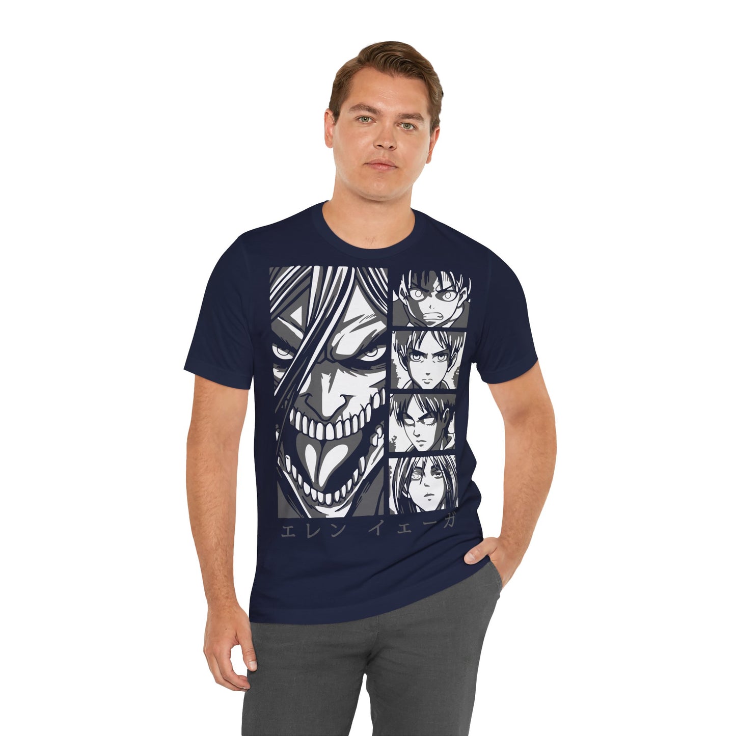 Attack on Titan T-Shirt - Colossal Titan & Friends - GFAM STORE