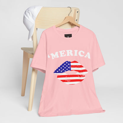 'Merica Tee - American Kiss - GFAM STORE