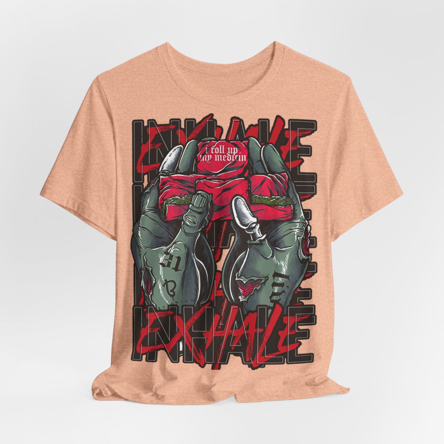 Inhale T-Shirt - Urban Graphic Art - GFAM STORE