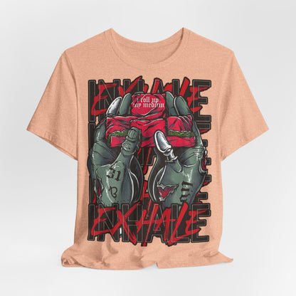 Inhale T-Shirt - Urban Graphic Art - GFAM STORE