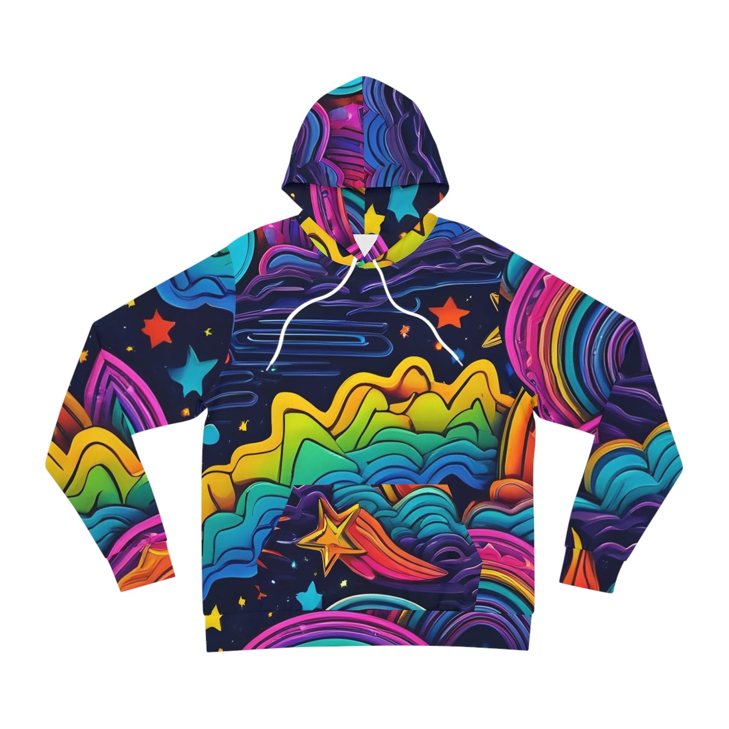 Galaxy Rainbow Sweatshirt with Hood - GFAM STORE