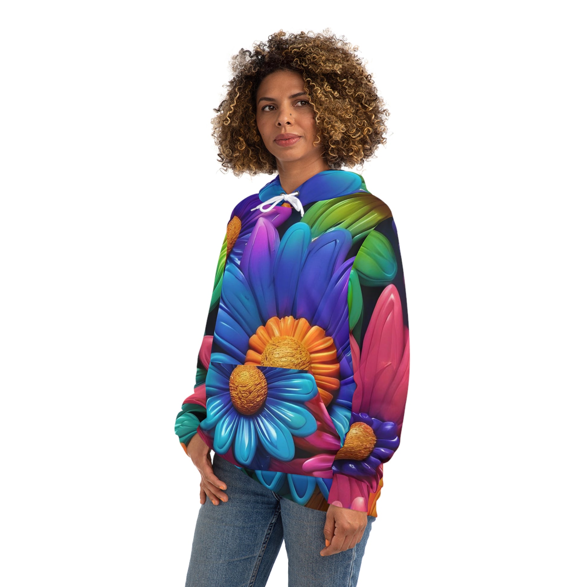 Floral Dream Sweatshirt with Hood - GFAM STORE