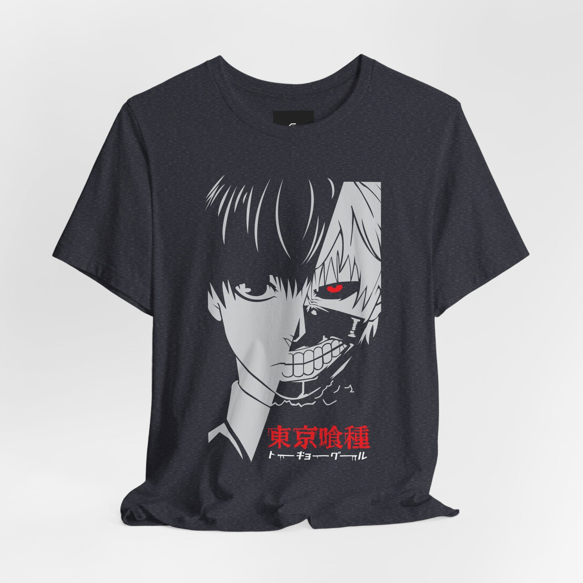 Tokyo Ghoul - Ken Kaneki Split Face T-Shirt - GFAM STORE