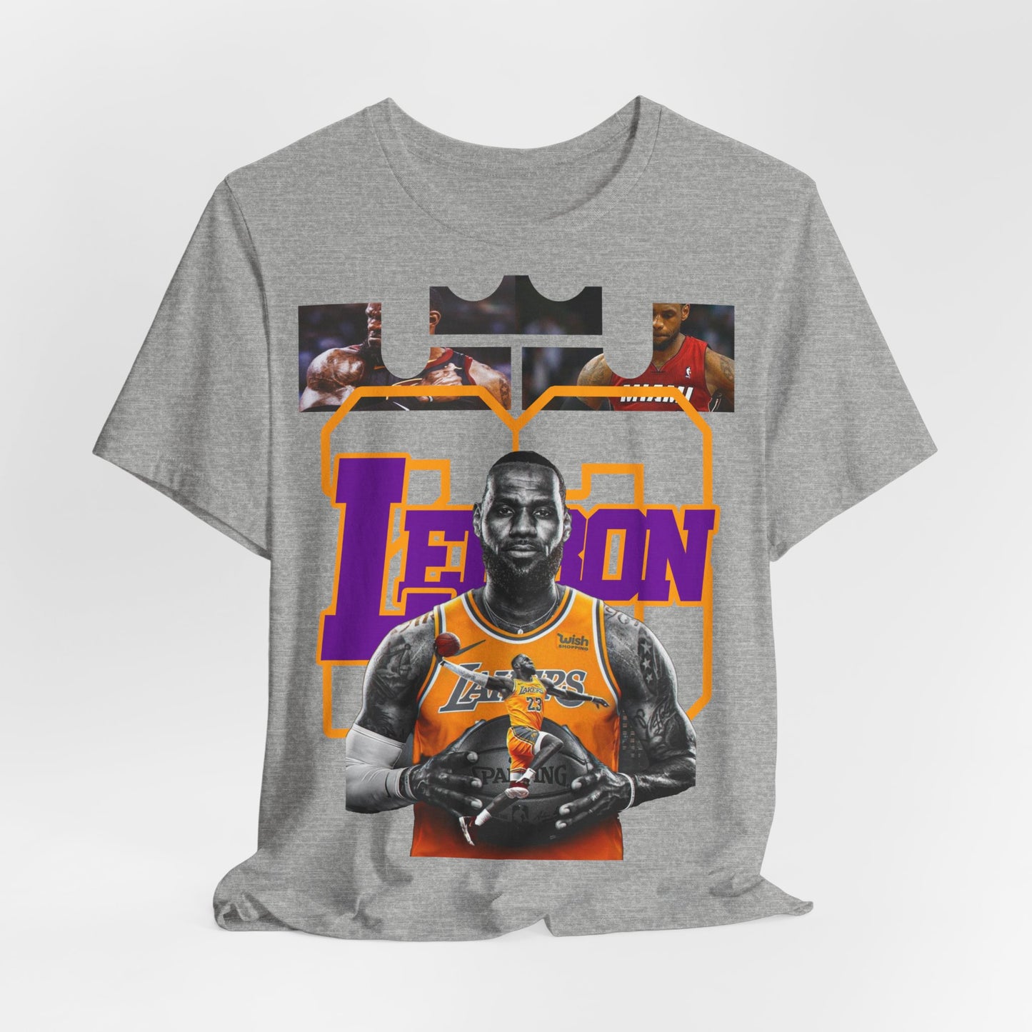 LeBron James Lakers T-Shirt - Basketball Legend - GFAM STORE