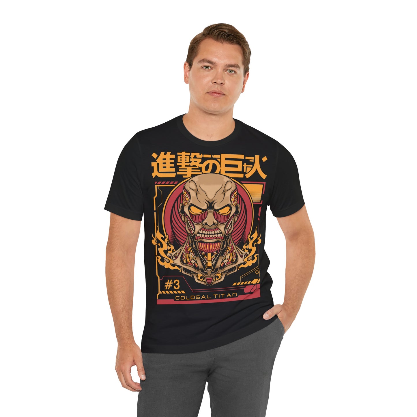 Attack on Titan T-Shirt - Robotic Colossal Titan - GFAM STORE