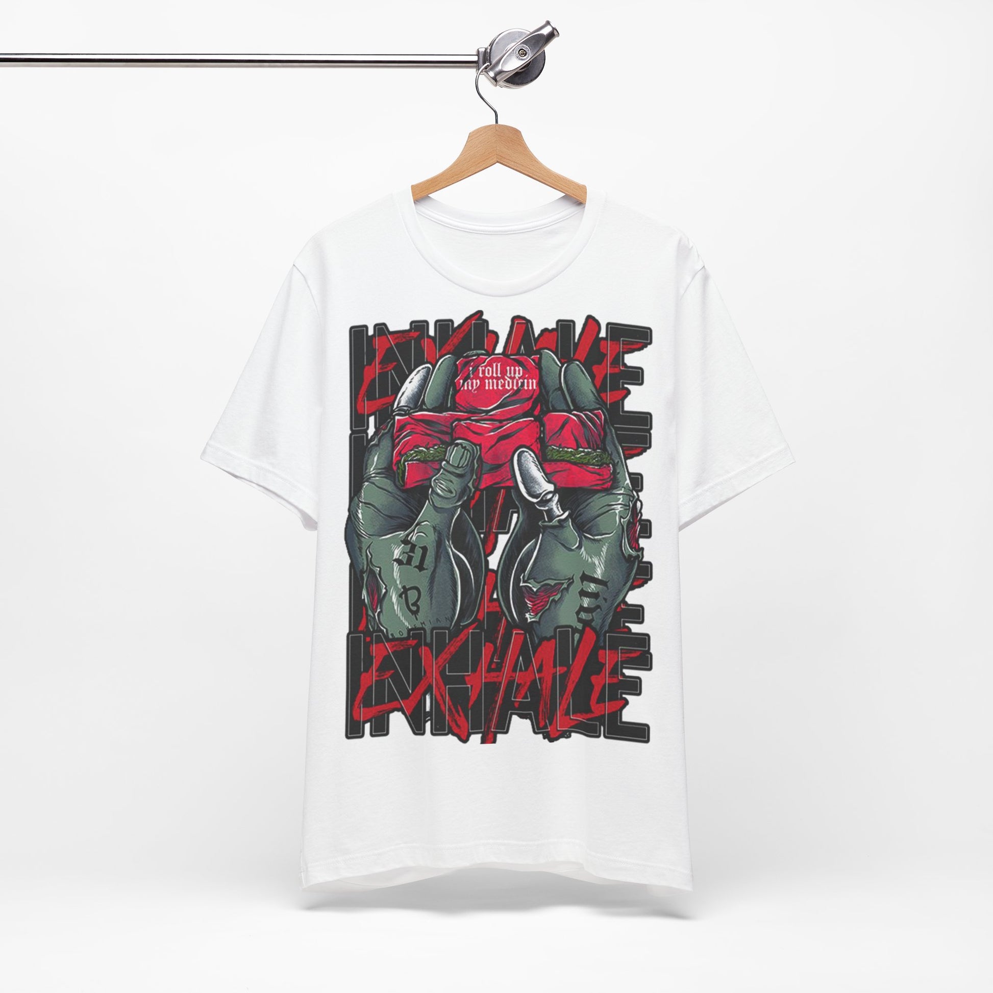 Inhale T-Shirt - Urban Graphic Art - GFAM STORE