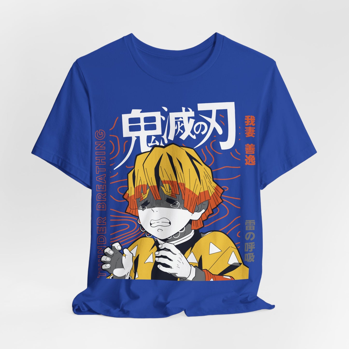 Demon Slayer T-Shirt - Thunder Breathing - Zenitsu Agatsuma - GFAM STORE