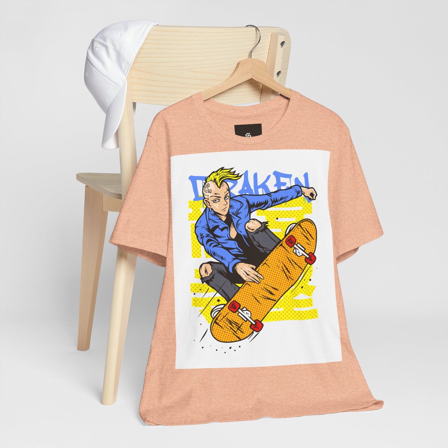 Draken Skateboard T-Shirt - GFAM STORE